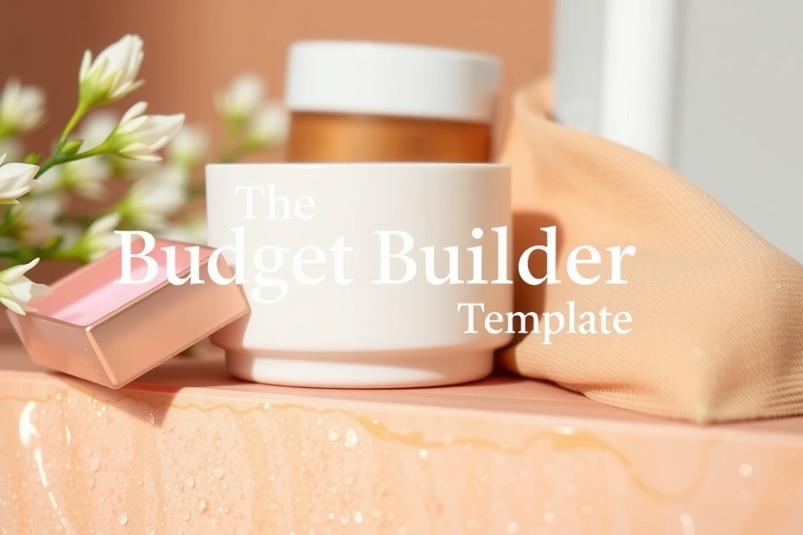 The Budget Builder Template (Under $50 Total Routine) — 10 Free Korean Skincare Routine Templates to Achieve Glowing Skin in 2026