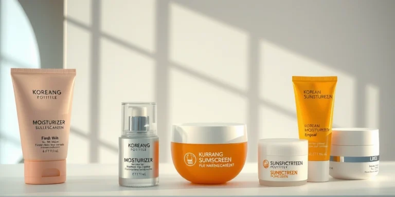 Illustration for Korean Moisturizers and Sunscreen: Finishing the Routine Right