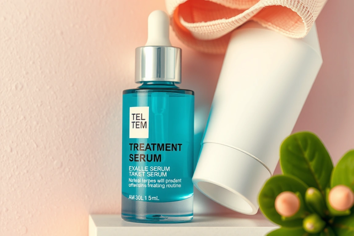 The Treatment Serum (AM & PM) — Your Free Korean Skincare Routine Template: Simplify Your Glow in 5 Steps