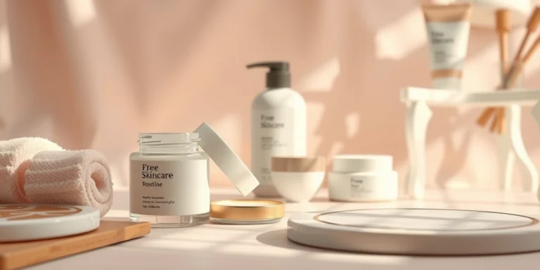 Illustration for Your Free Korean Skincare Routine Template: Simplify Your Glow in 5 Steps