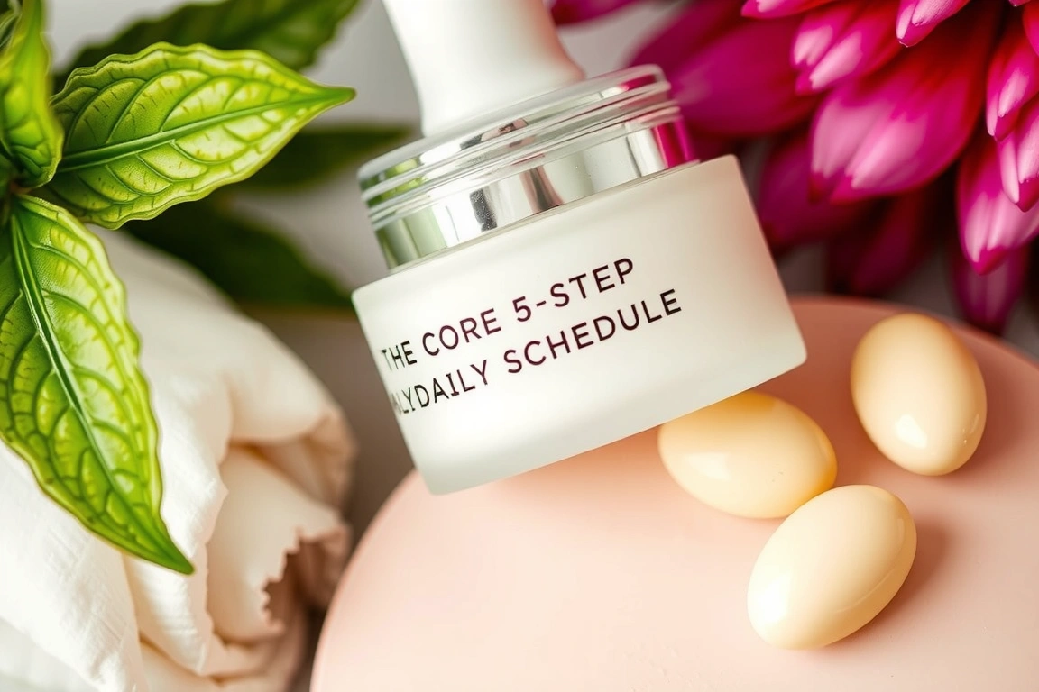 The Core 5-Step Daily Schedule: Your Non-Negotiable Foundation — Korean Skincare Routine Template: Daily Step-by-Step Schedule for Glowing Skin